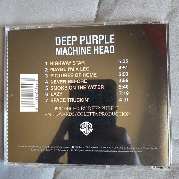 Deep Purple Machine Head 1972 CD Classic Heavy Metal - Picture 2 of 5